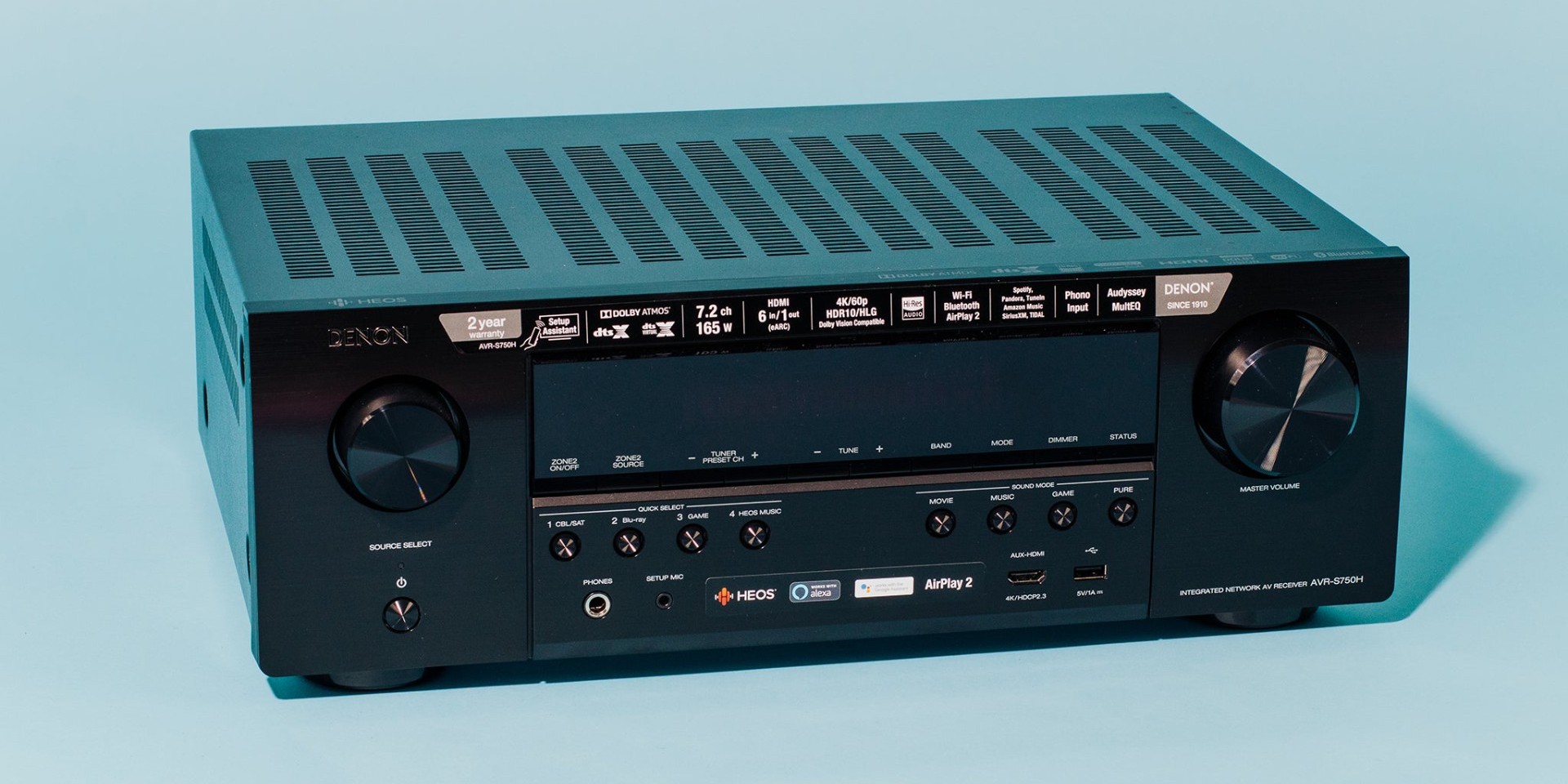 Does av receiver improve audio quality