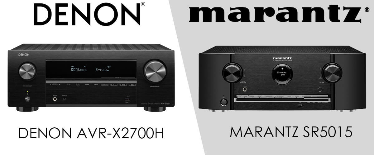 Marantz SR5015 vs Denon AVR-X2700H