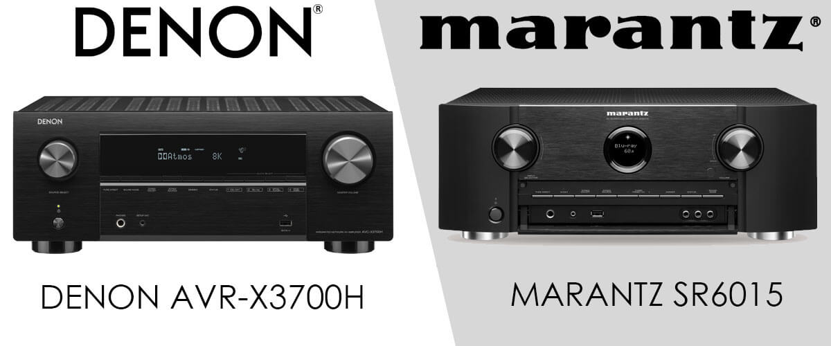 Marantz SR6015 vs Denon AVR-X3700H