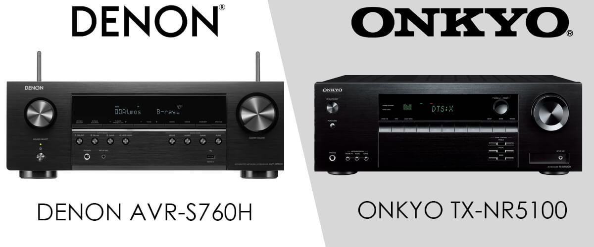 Denon AVR-S760H vs Onkyo TX-NR5100
