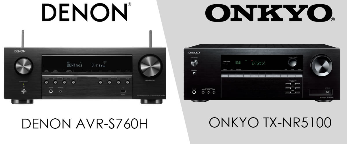 Denon AVR-S760H vs Onkyo TX-NR5100