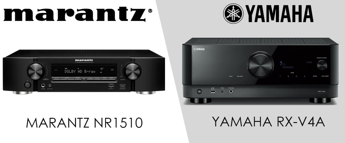 Marantz NR1510 vs Yamaha RX-V4A